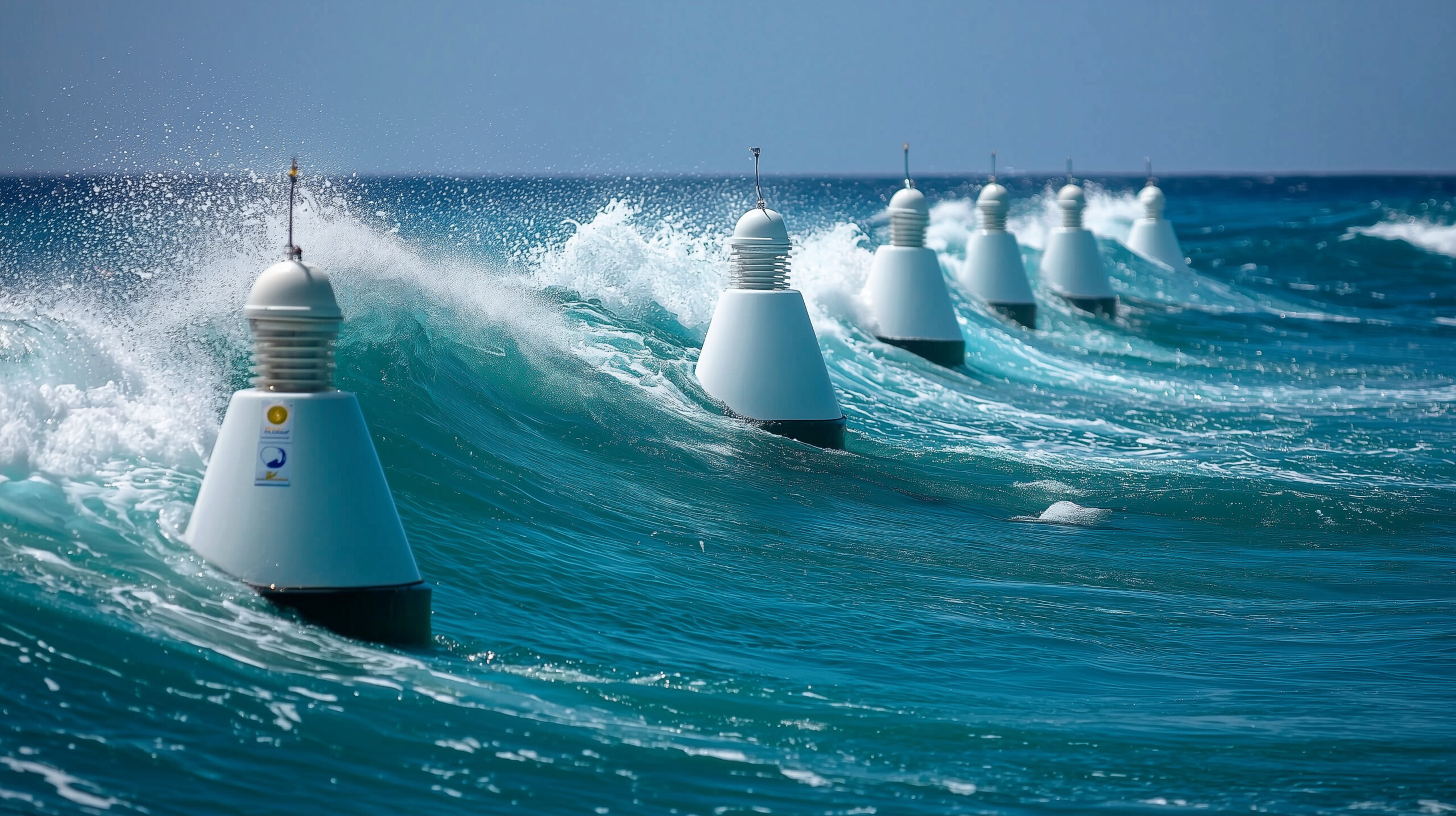 Photo of Wave Energy Converters in the Ocean   Renewable Energy