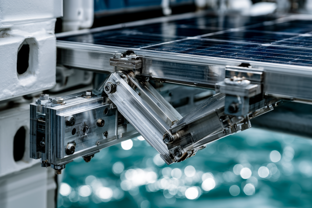 Pictoria studios close up low angle detail of aluminum solar  45bbac5e 1337 4eca 8ff8 eed1732d2539 0   Reverse osmosis Equipment