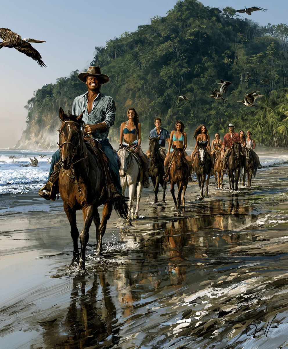 Sabanero el rancho beach ride   Sabanero Surf Club