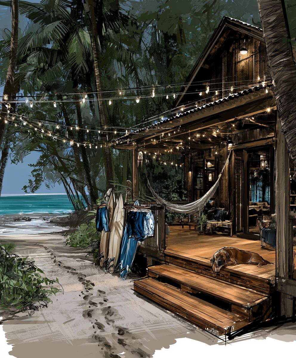 Sabanero los campos surf shack   Sabanero Surf Club