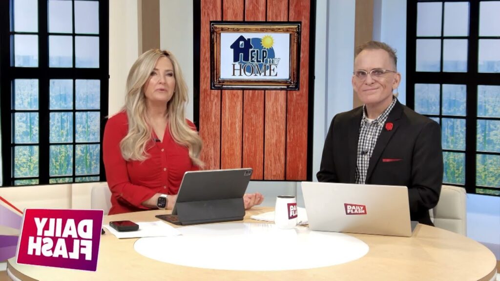 Craig Brand of Mystic Enterprises in the Daily Flash studio for the Help My Home segment